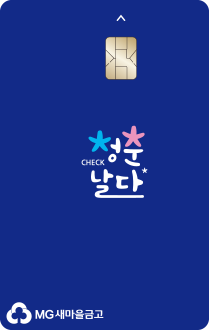 청춘날다 체크카드