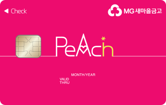 PEACH 체크카드