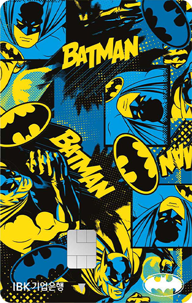 IBK DC히어로즈 카드(체크)