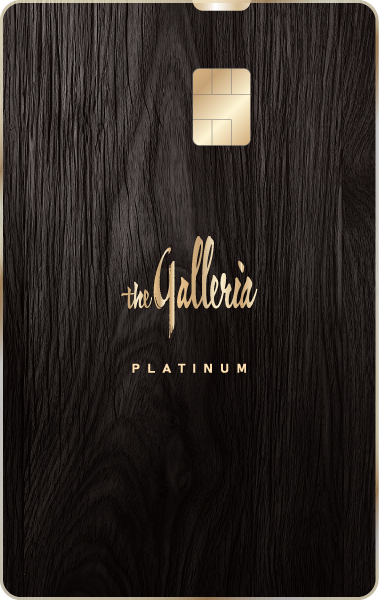 갤러리아 Platinum 우리카드