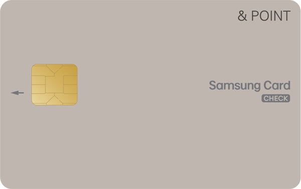삼성체크카드 & POINT
