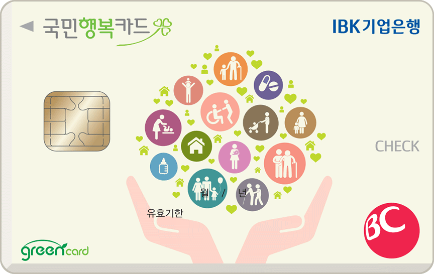 IBK 국민행복 체크카드