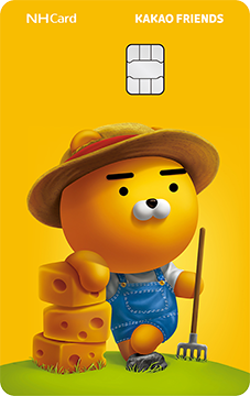 라이언 치즈 체크카드